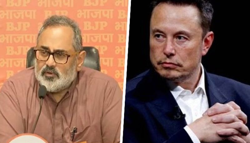 Huge sweeping generalization Rajeev Chandrasekhar counters Elon Musk's criticism of EVMs; check details AJR