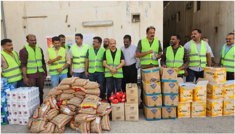 oicc gives eid al adha gift to workers 