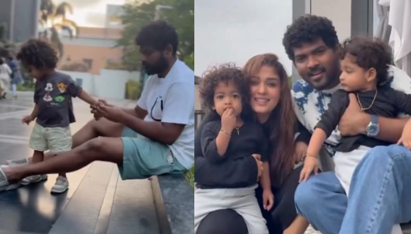 lady super star nayanthara shared beautiful video on vignesh shivan on fathers day ans