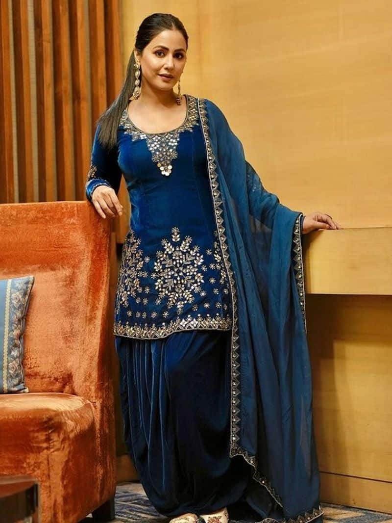 Hina Khan Kurta Set For Eid-Ul-Adha bakrid zkamn