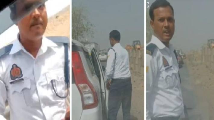 Traffic policeman