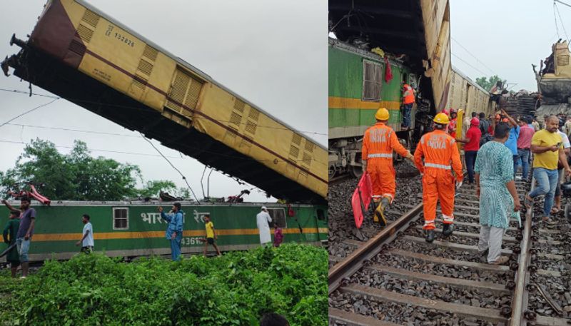  Darjeeling train accident: Inspection of the railway officials who came from Delhi at the accident site continues to find the reason