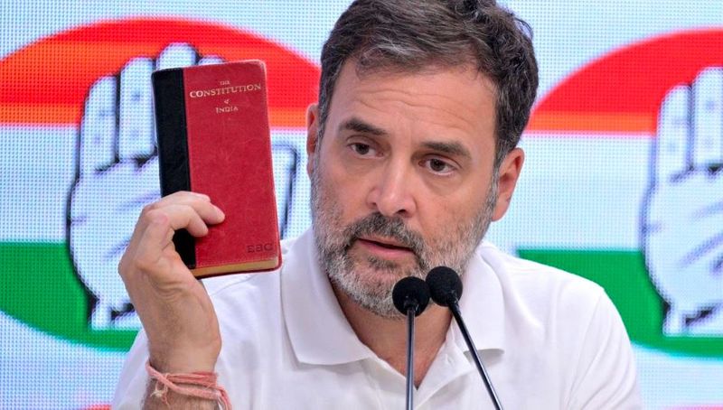 The Pocket Constitution published in 2009 by Eastern Book Company is now in huge demand the publisher called it the Rahul Gandhi Effect akb