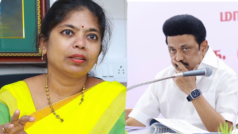 Thilagabama slams DMK Government tvk