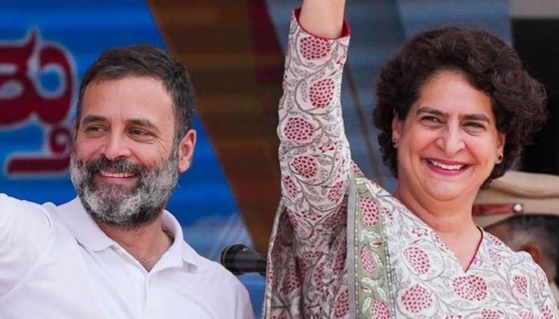 priyanka gandhi in wayanad today with rahul gandhi for election campaign 