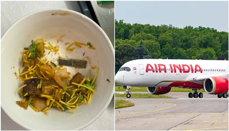 Air India Passenger Finds Blade In Air India Flight Meal