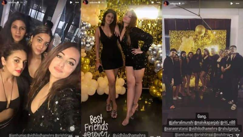 Sonakshi Sinha's bachelorette party photos: Huma Qureshi and other celebs spotted at the bash  RBA