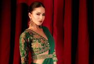 bollywood actress Sunny Leone latest party wear blouse design idea for women xbw