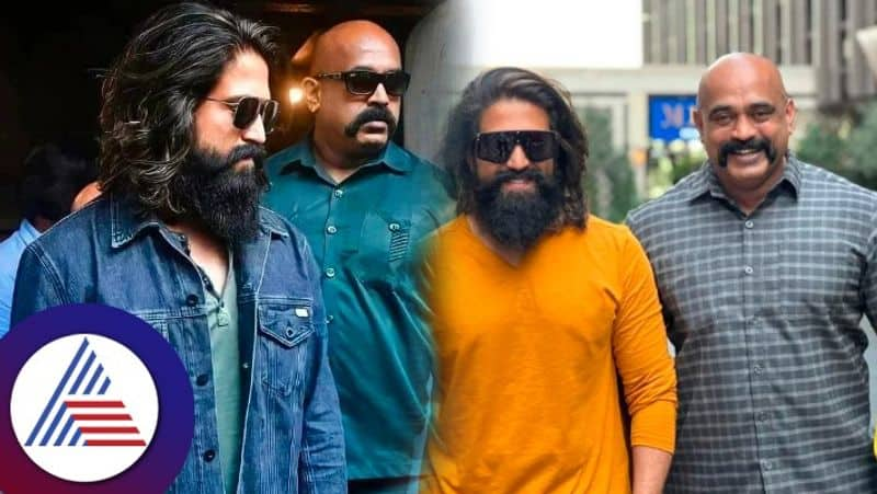 Kannada actor Yash bodyguard Srinivas transformation fitness look goes viral vcs