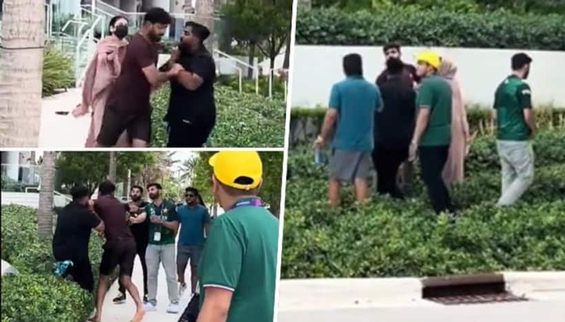 Pacer Haris Rauf caught in heated argument with Pakistani fan in US; trolled for 'Indian hoga' remark (WATCH)