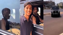 MS Dhoni Latest Selfie for his fan with Mercedes-AMG G63 SUV video gone viral rsk