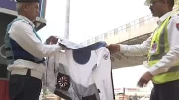 Heatwave Gurugram traffic police gets innovative AC jackets to beat the heat iwh