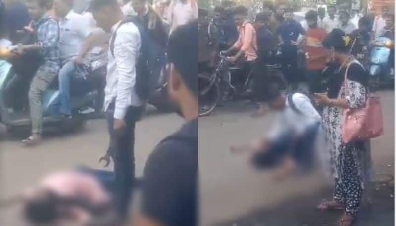 girl was beaten to death with a spanner in the middle of the road and the crowd did not look back 