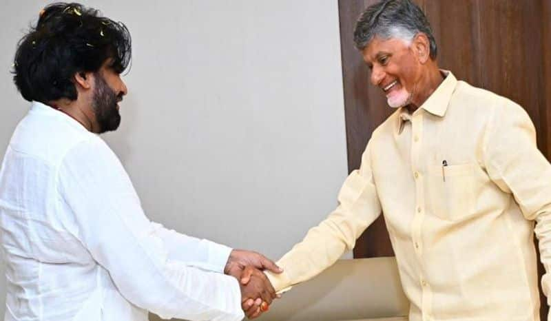 Andhra Pradesh CM Chandrababu and Deputy CM Pawan Kalyan Meeting AKP 