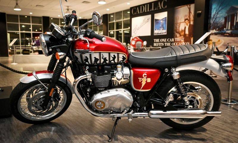 Triumph Bonneville T120 Elvis Presley edition revealed