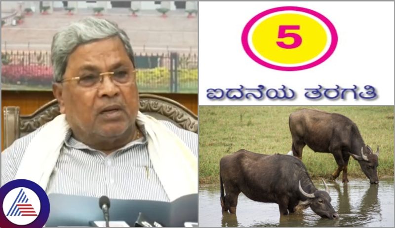 Chief Minister Siddaramaiah Education qualification he directly joined school for 5th class sat