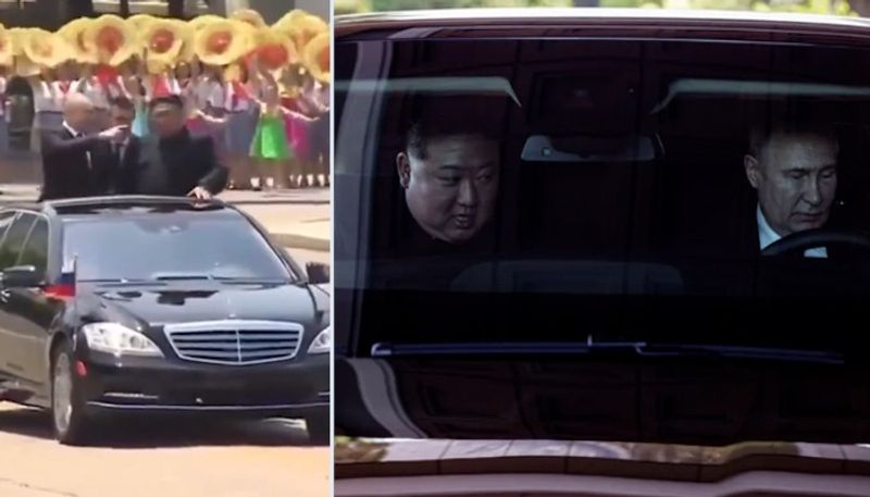 Putin lavish Russian limousine Aurus Senat to Kim Jong Un get Pair Pungsan dogs in Return san