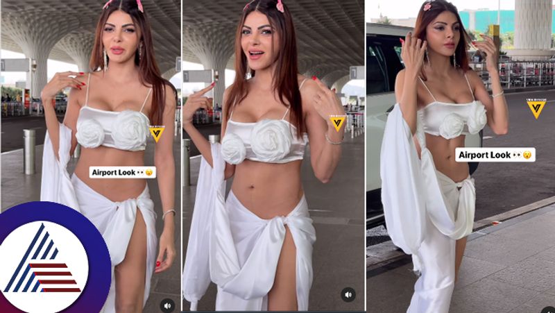 Actress Sherlyn Chopra is back in a hot avatar in airport being trolled suc