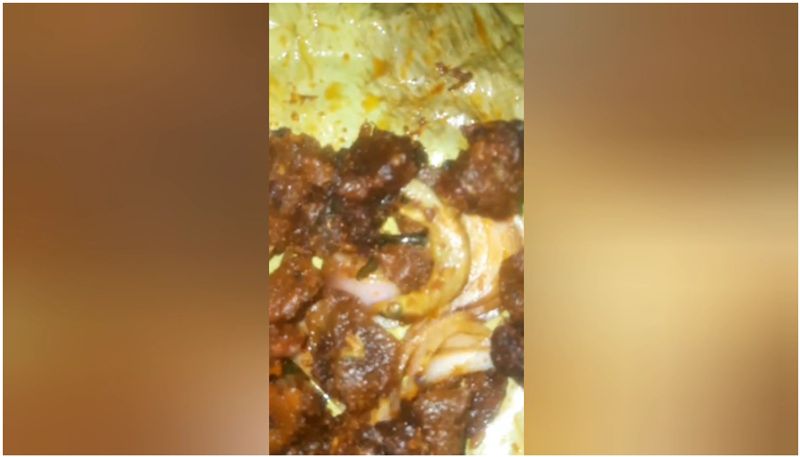 dead lizard in parcel of beef fry food safety officials inspected the hotel