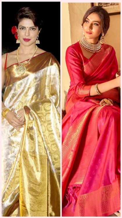 मधुबाला जैसी लगेंगी खूबसूरत,Vat Purnima में पहनें लेटेस्ट सिल्क साड़ी