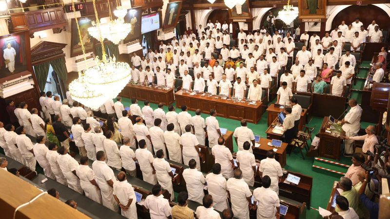 A silent tribute was observed in the Tamil Nadu Legislative Assembly for those who died after consuming Kallakurichi poison liquor KAK