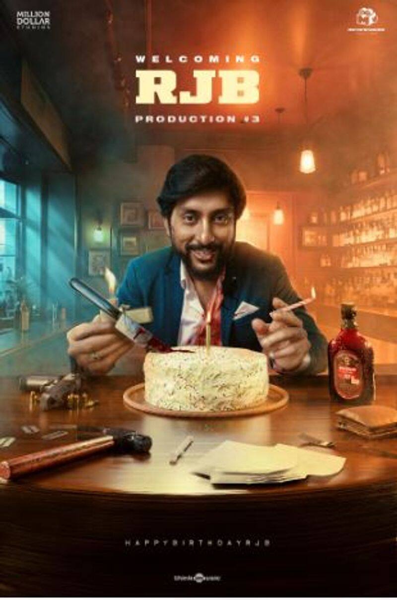 Rj Balaji new movie first look poster released mma