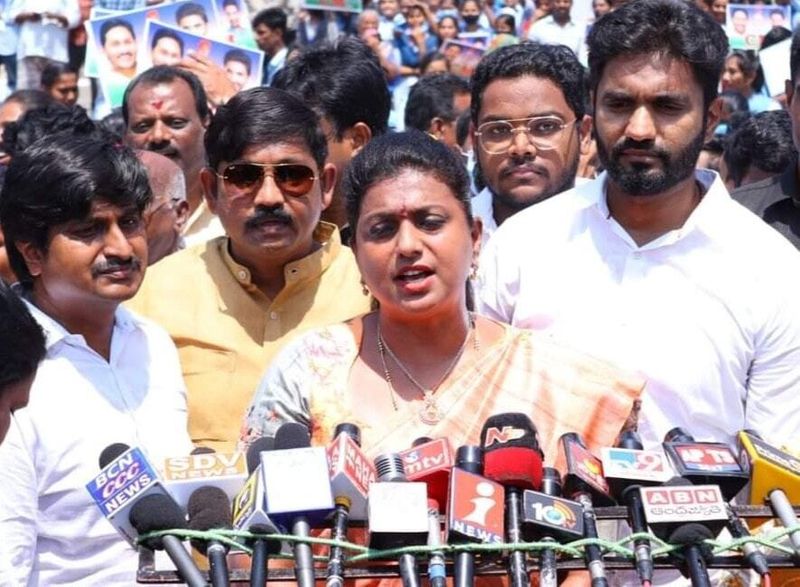 Ex Minister Roja Responce On Adudham Andhra Scam GVR