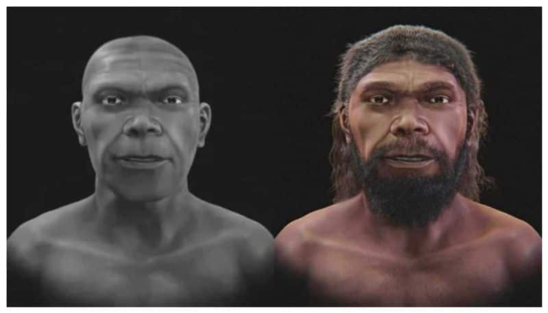 Scientists have revealed the face of the first Homo sapien that lived 300000 years ago