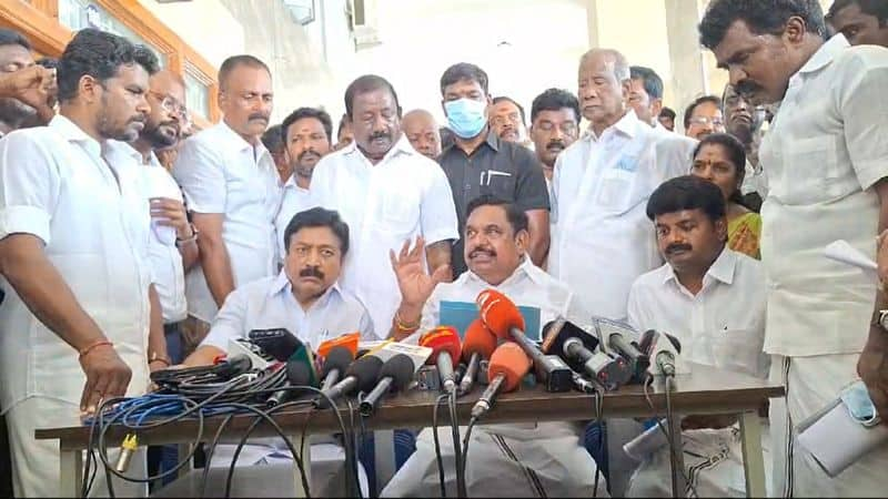 aiadmk general secretary edappadi palaniswami slams dmk government on kallakurichi issue vel