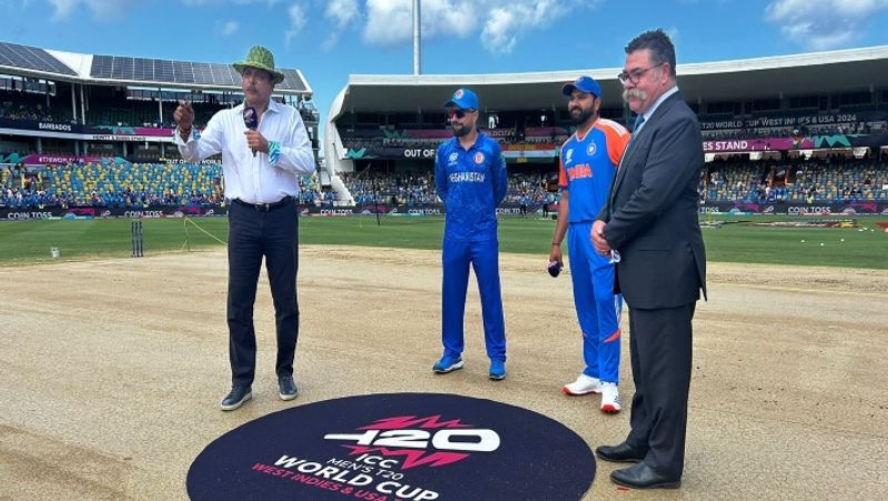 India Won The Toss and Choose to Bat First against Afghanistan in the 43rd Match of Super 8 Group 1 T20 World Cup 2024 rsk