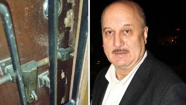 Anupam Kher office burgled Rs 415 lakh and negative Stolen san