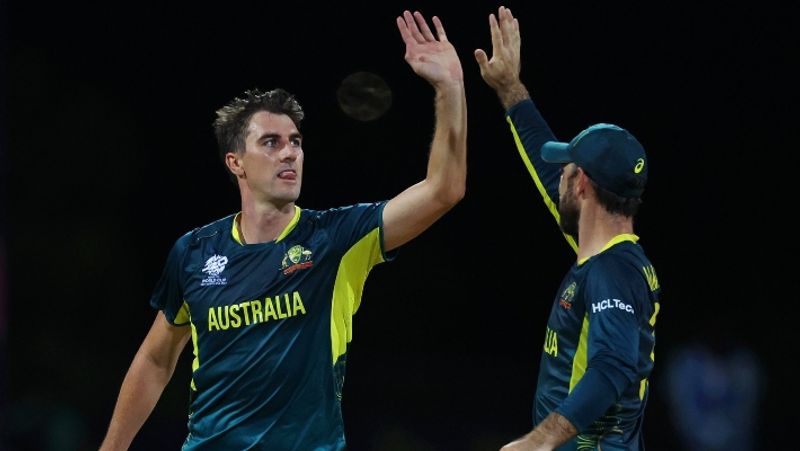 Pat Cummins Becomes the 1st Player to take Hat Trick wickets in ICC Mens T20 World Cup 2024 rsk