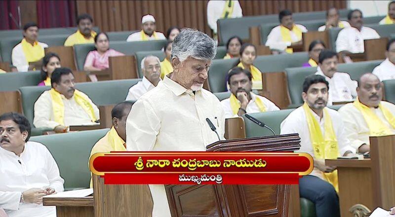 Chandrababu won the challenge.. entered Assembly as CM GVR