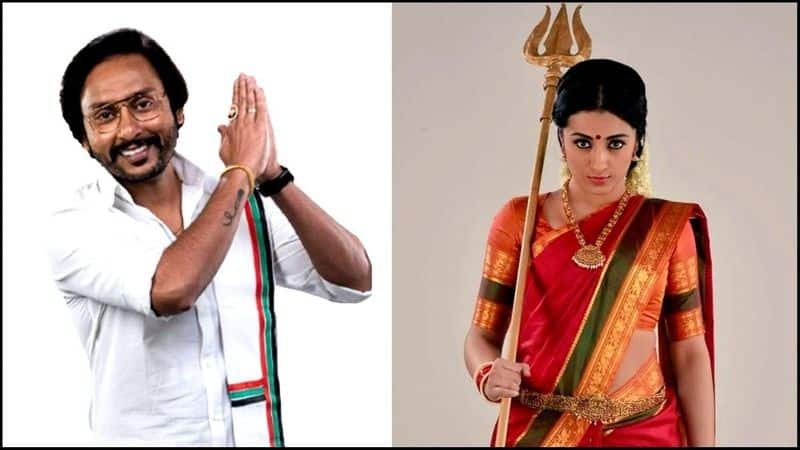 Trisha Next Movie With RJ Balaji is Titled as Maasani Amman gan