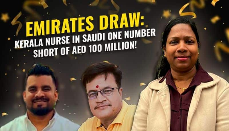 emirates draw kerala nurse misses 100 million aed 