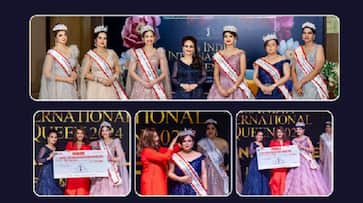 Shruti Dubey from USA and Radha Rai from Varanasi Won Mrs India International Queen 2024