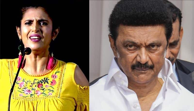 Actress kasthuri heated tweet on 10 lakh relief announced by DMK government for kallakurichi death ans