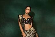 Raashii Khanna latest saree design zkamn