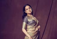 Kangana Ranaut latest saree design zkamn