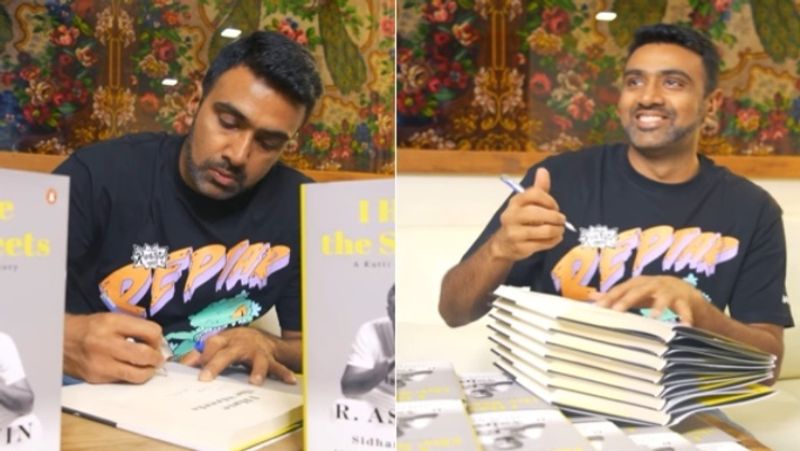 Ravichandran Ashwin Who has published, I Have the Streets - A Kutti Cricket Story book written by him rsk