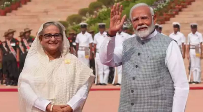 Bangladesh Prime Minister Sheikh Hasina Meets PM Modi for bilateral talks Many important agreements are signed between India and Bangla akb