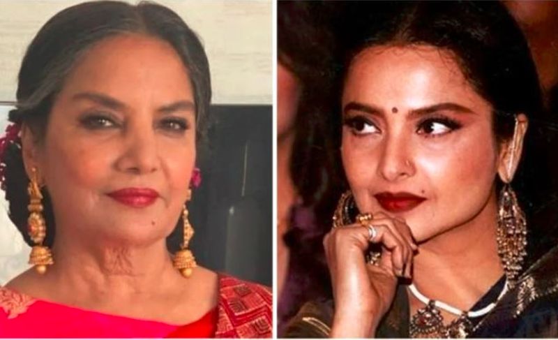 The actress Shabana Azmi interrupted the director Mira Nair in the restroom of Star Hotel and asked What does Rekha have that I don't have akb