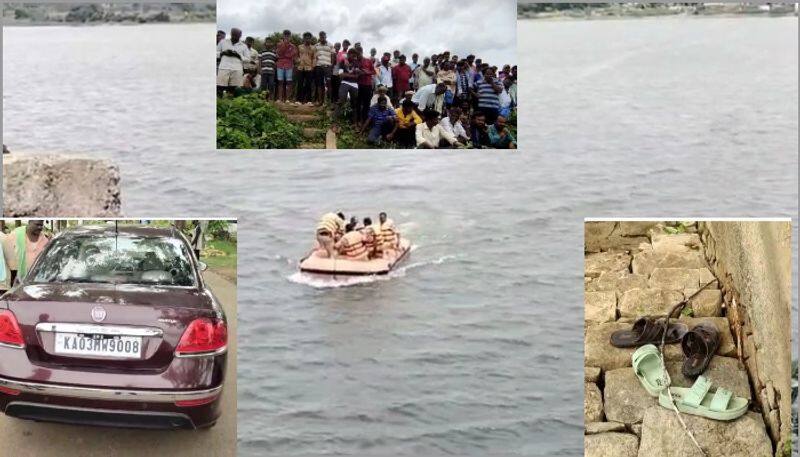 Tumakuru College girl loves 50 year old man and jump Mavathur Lake sat