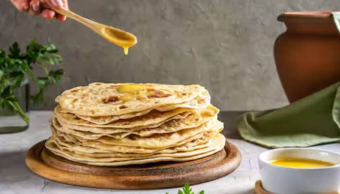 ghee on roti