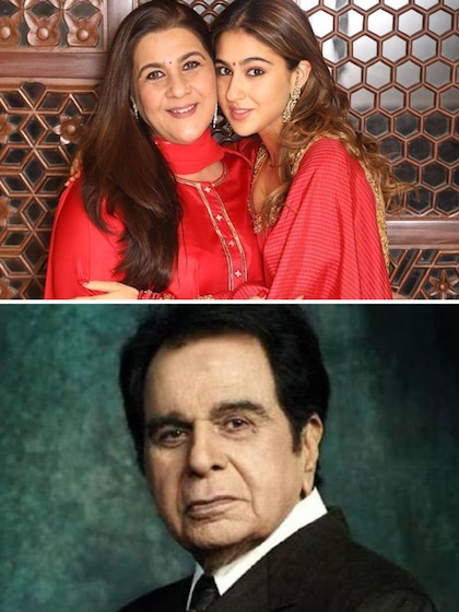 Are Sara Ali Khan, Amrita Singh related to Dilip Kumar? Read on