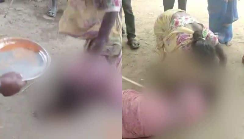 Cruel mob lynching against tribal young woman in Telangana, 4 arrested