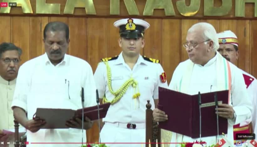 Kerala: CPM's O R Kelu becomes first tribal minister as he takes oath in Pinarayi Vijayan cabinet