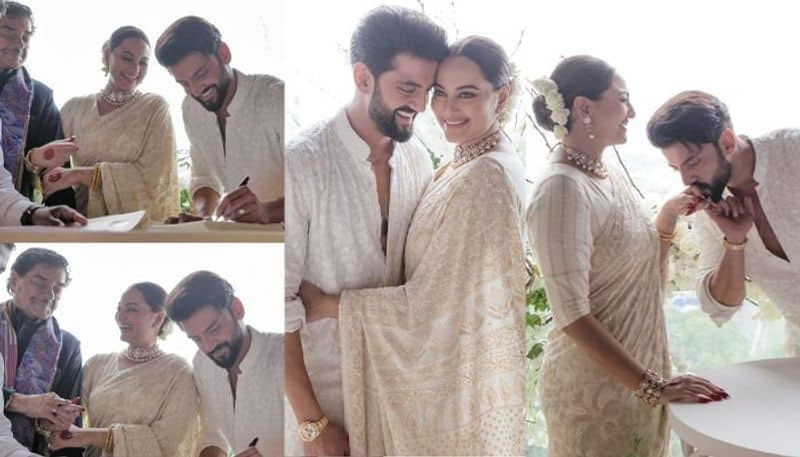 bollywood star Sonakshi Sinha And Zaheer Iqbal Tie The Knot mrq