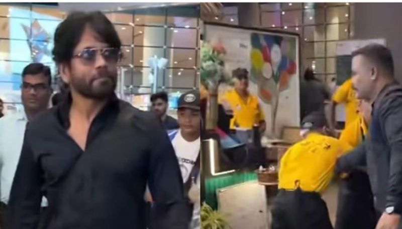 Nagarjuna Issues Apology After Viral Video Shows His Bodyguard Pushing A fan vvk