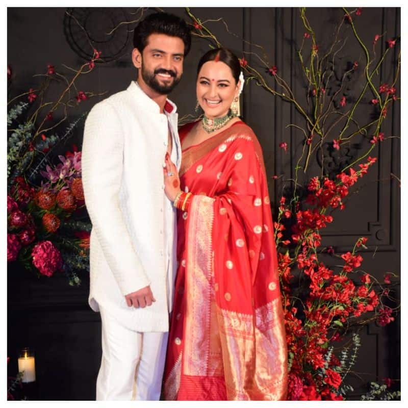 Sonakshi Sinha, Zaheer Iqbal dances on 'Afreen Afreen' as man and wife; blushes hard [WATCH] ATG